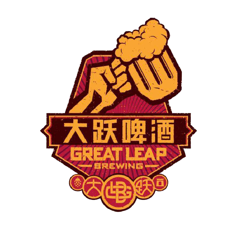 Great Leap 大跃啤酒 logo（金尚入驻商户）