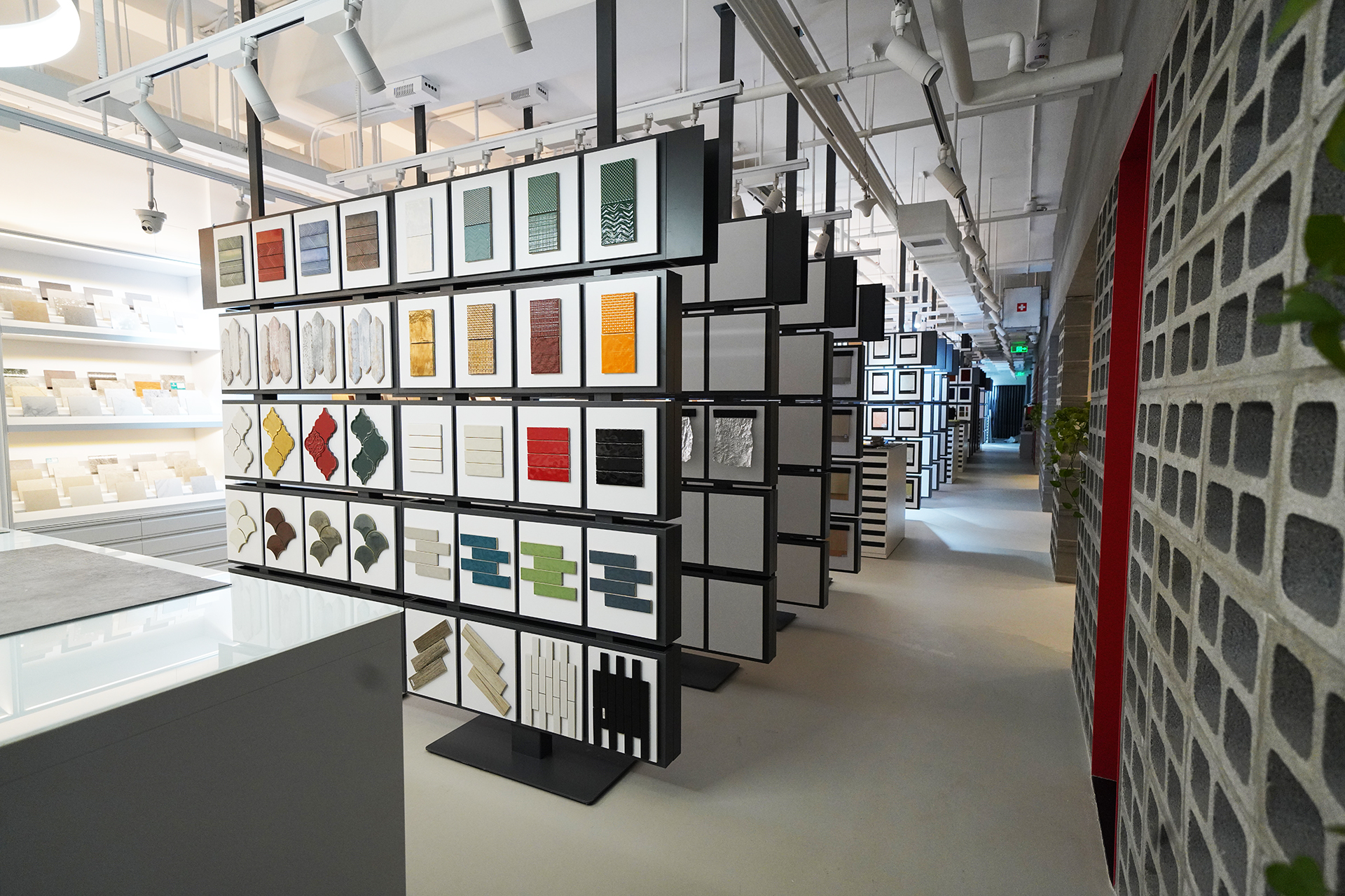 ALUM 品莲物料馆展示空间 ALUM Material Library display